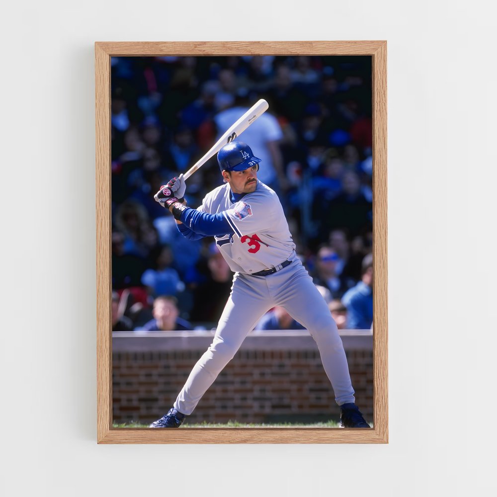 Poster Mike piazza MLB – affiche Baseball (vue 4)